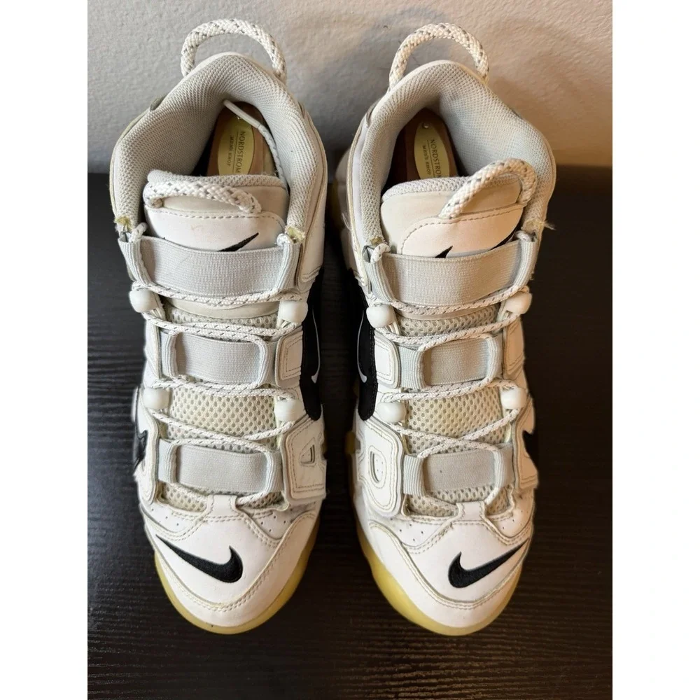 Size 9.5 - Nike Air More Uptempo '96 Copy Paste White Black 2022 Men's Shoes